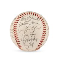 A Large Group of Assorted 1950s-2000s Boston Red Sox Team Signed Autograph Baseballs