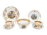A Paris Porcelain Part Dinner Service — EARLY 20TH CENTURY