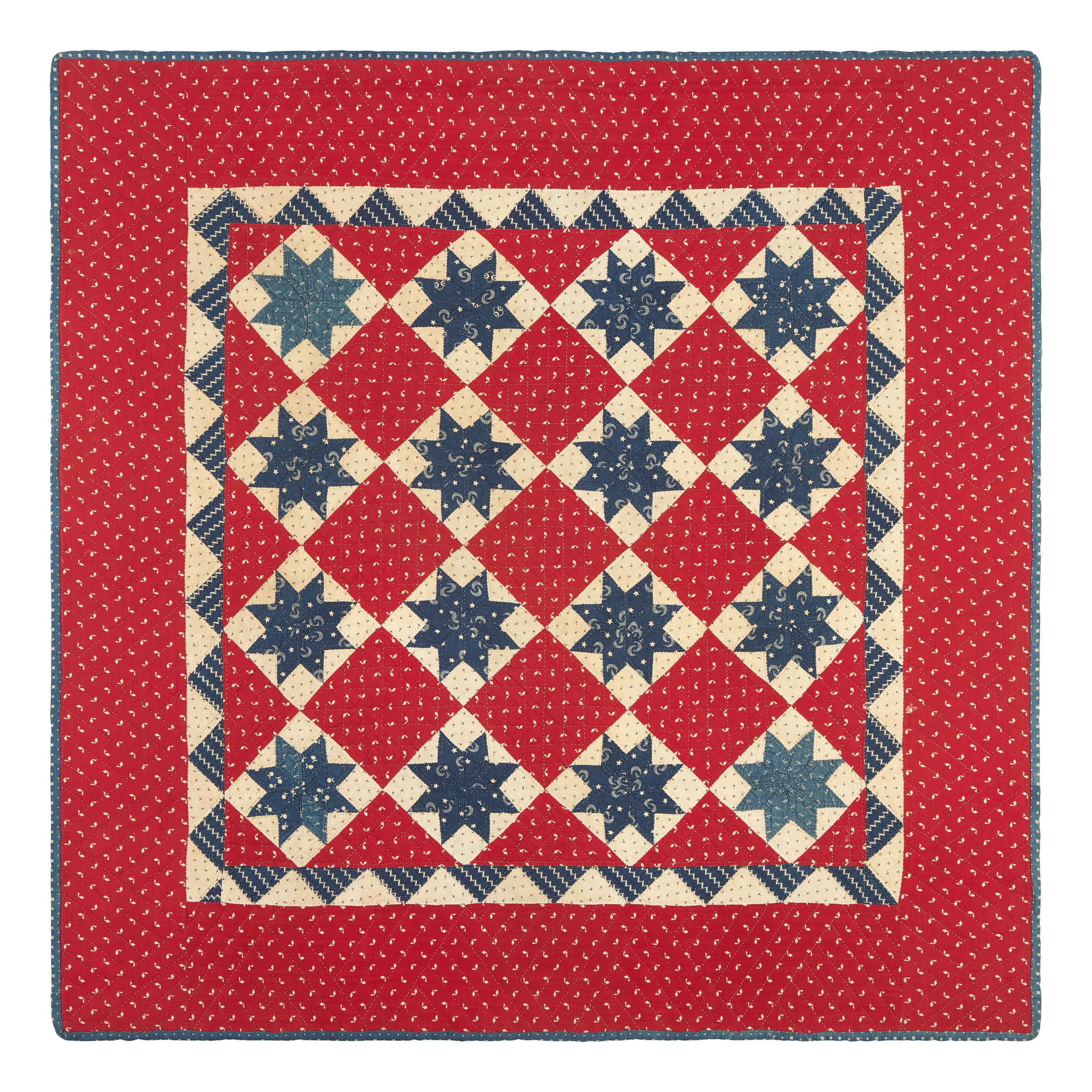 Two Cotton Crib Quilts