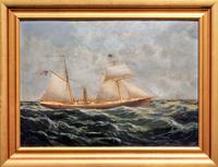 Gordon Grant, (American, 1875-1962), Untitled, together with another unsigned maritime scene.