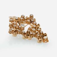 A 14K Yellow Gold Buttercup Pendant
