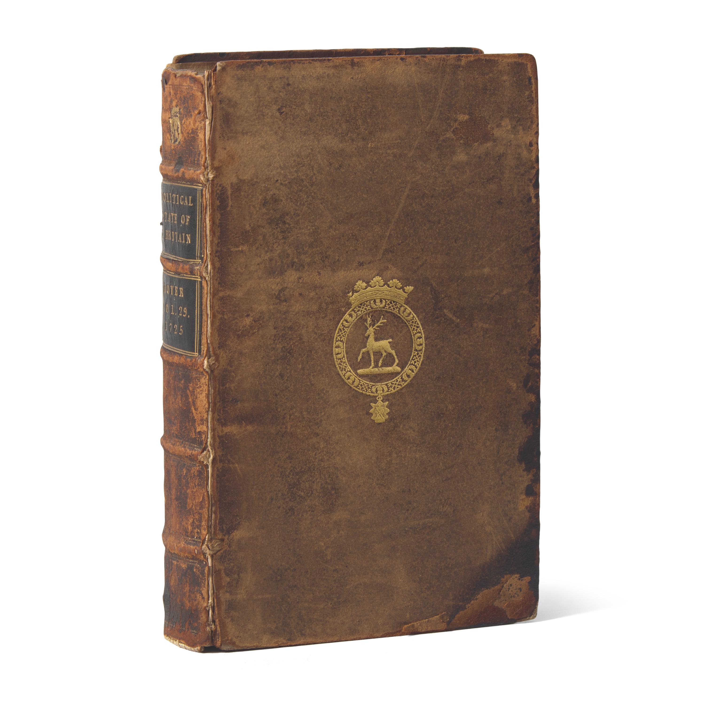 [Native-Americana] Scarce Bound Volume of 5 Issues of Early English Periodical The Political State of Great Britain , Including a Report of Native American Violence in the Colony of South Carolina, etc.