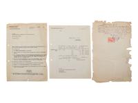 [WORLD WAR II]. Sergeant Frederic H. Harf archive incl. photographs and Holocaust-related documents