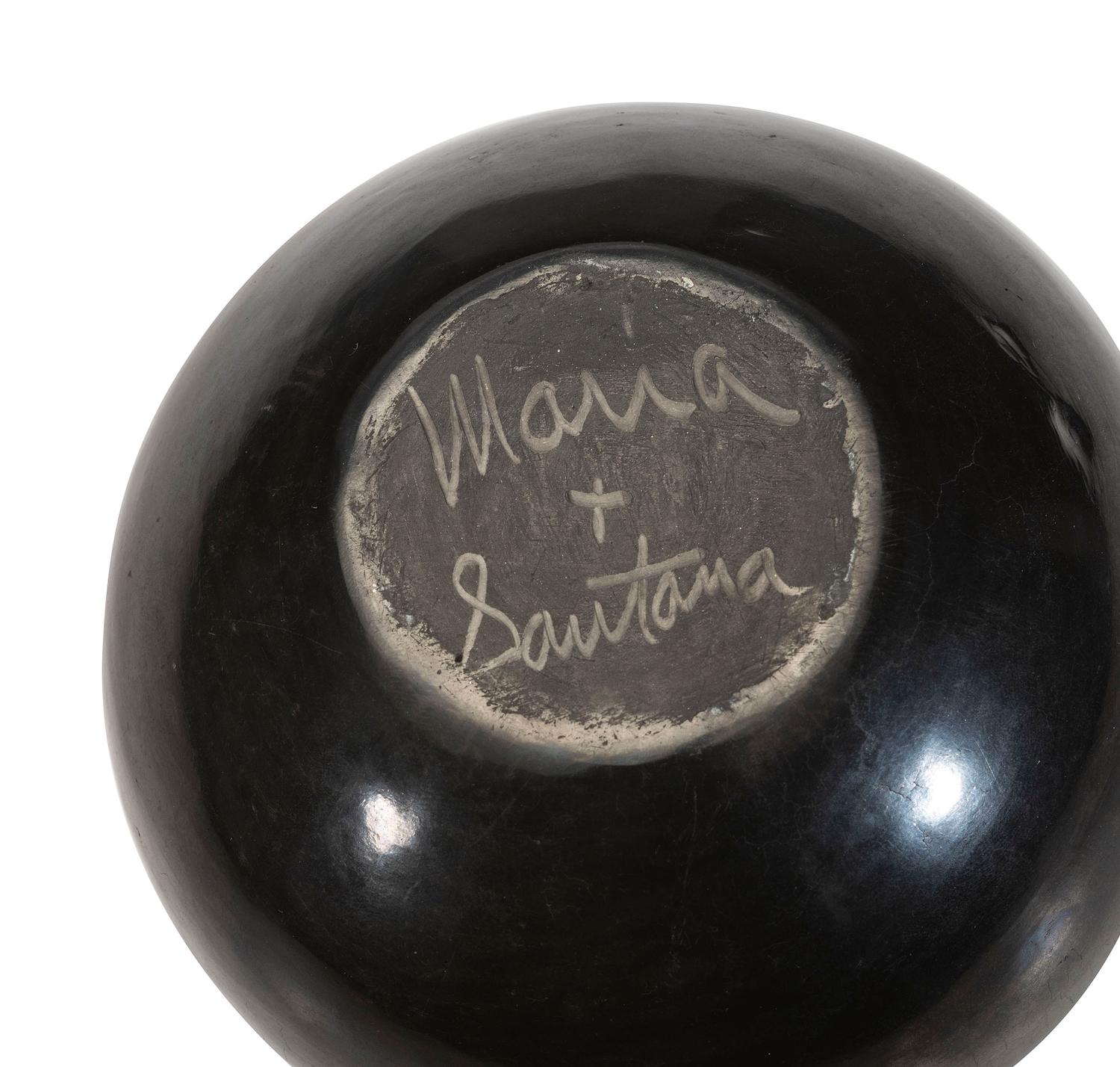 Blackware Pottery Jar