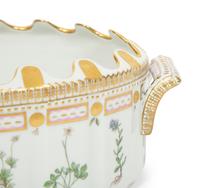 A Royal Copenhagen Flora Danica Porcelain Monteith