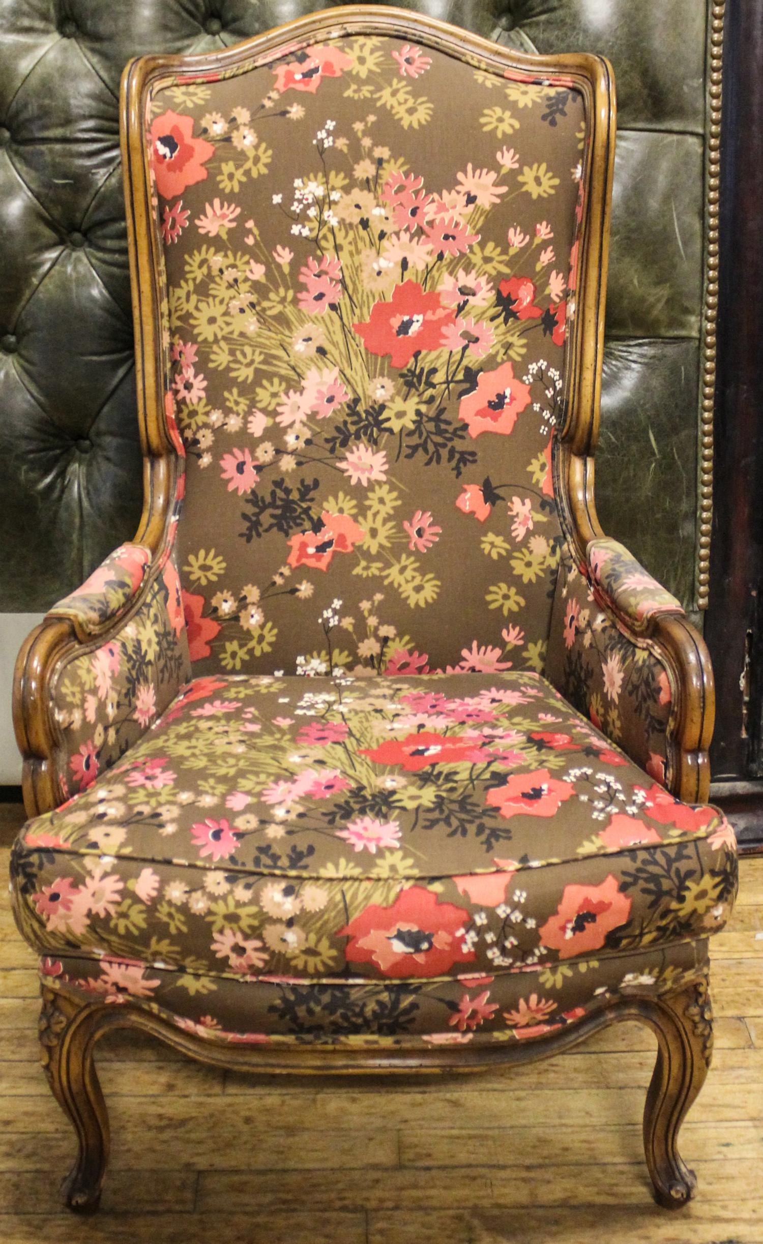 A Victorian Style Arm Chair