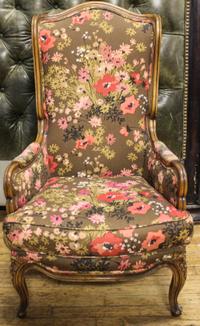 A Victorian Style Arm Chair