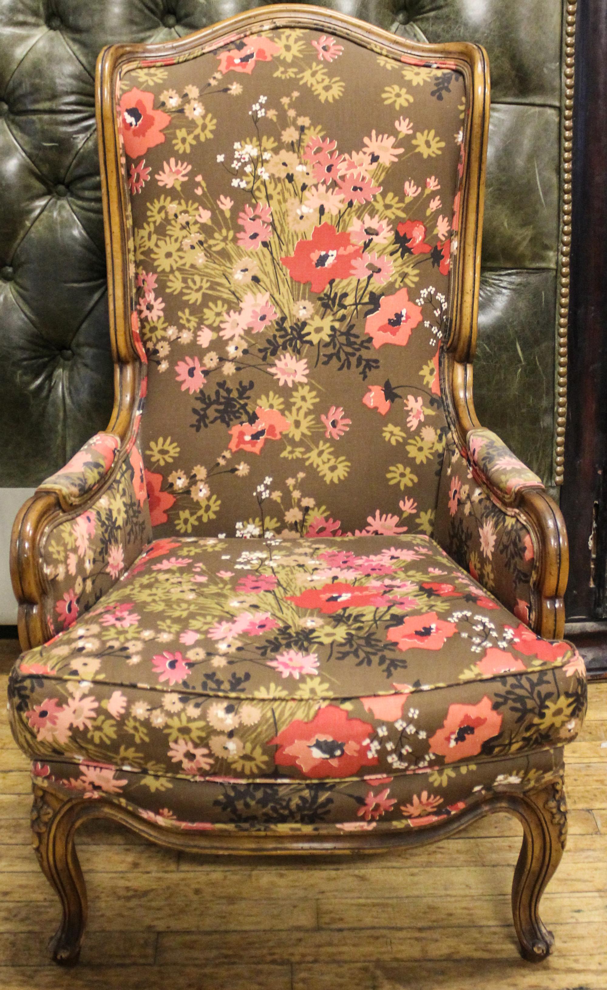 A Victorian Style Arm Chair