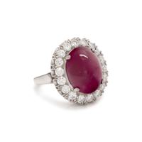 RUBY AND DIAMOND RING