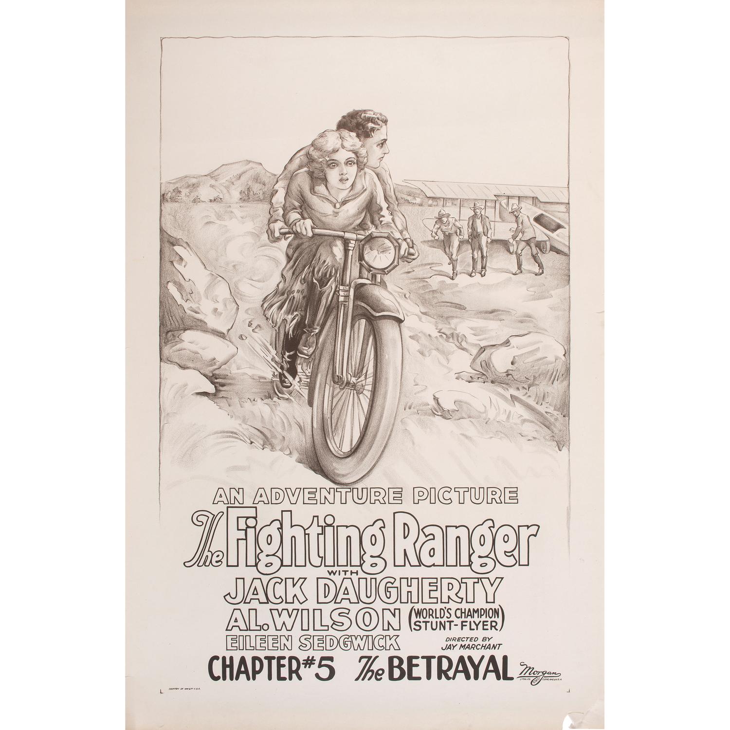Seven Adventure Picture "The Fighter Ranger" Film Posters