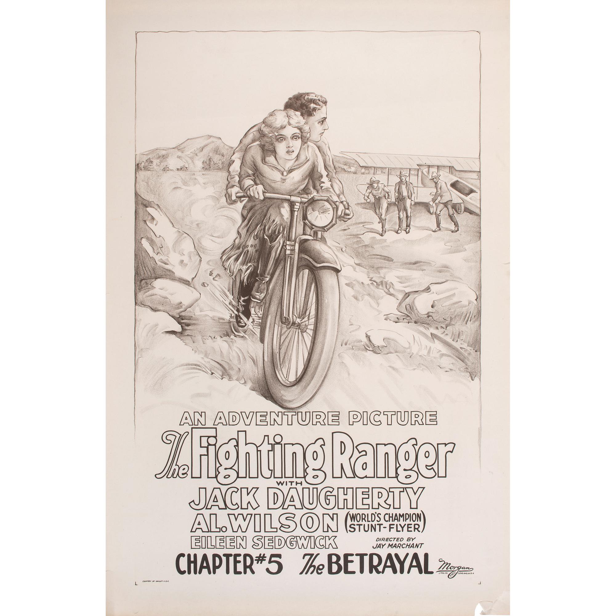 Seven Adventure Picture "The Fighter Ranger" Film Posters