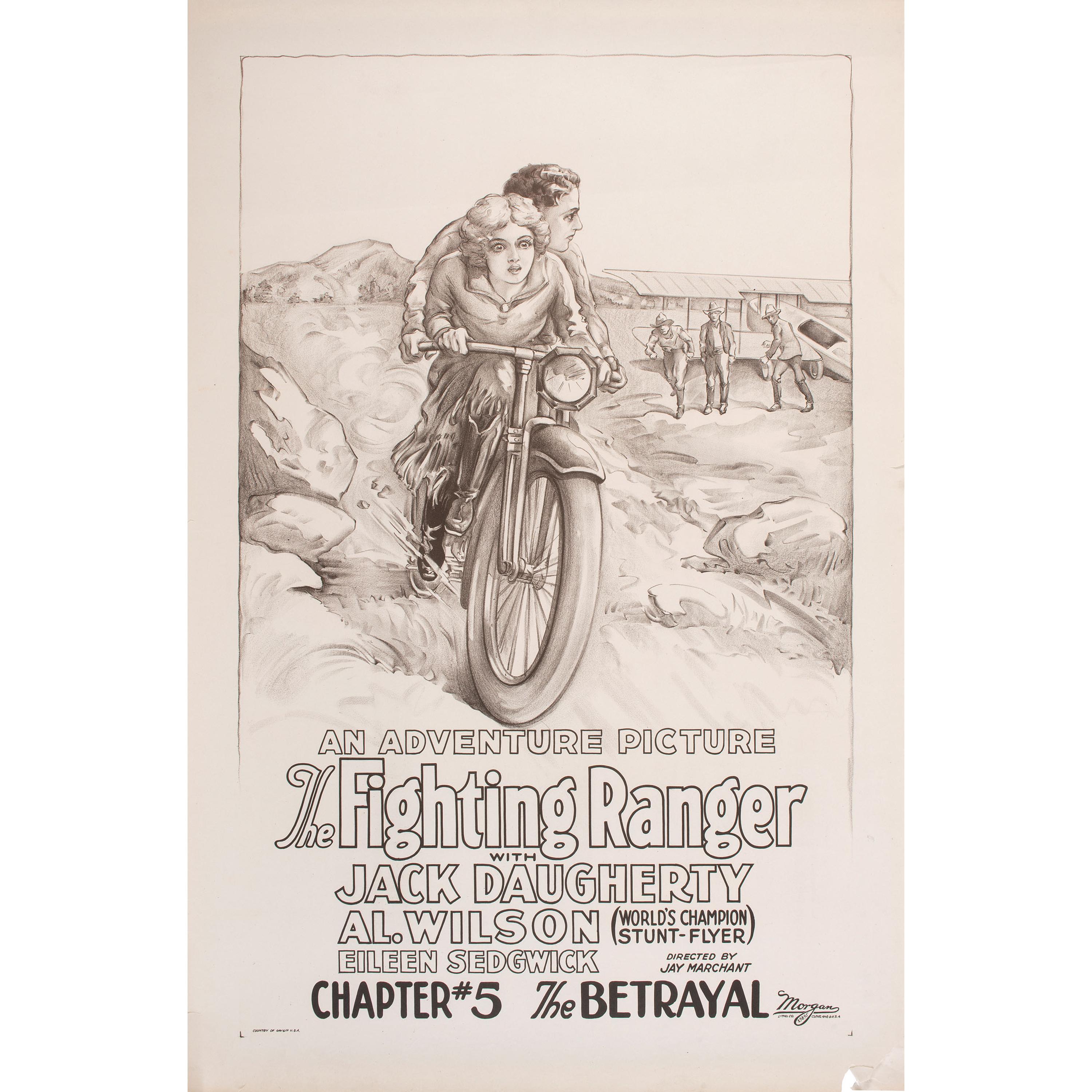 Seven Adventure Picture "The Fighter Ranger" Film Posters