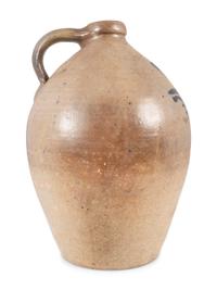 An Ohio Cobalt Decorated Five Gallon Stoneware Jug