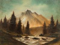 Sunrise on a Winter Stream
