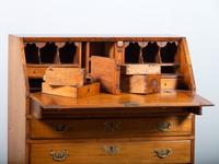 A Chippendale Maple Slant Front Desk