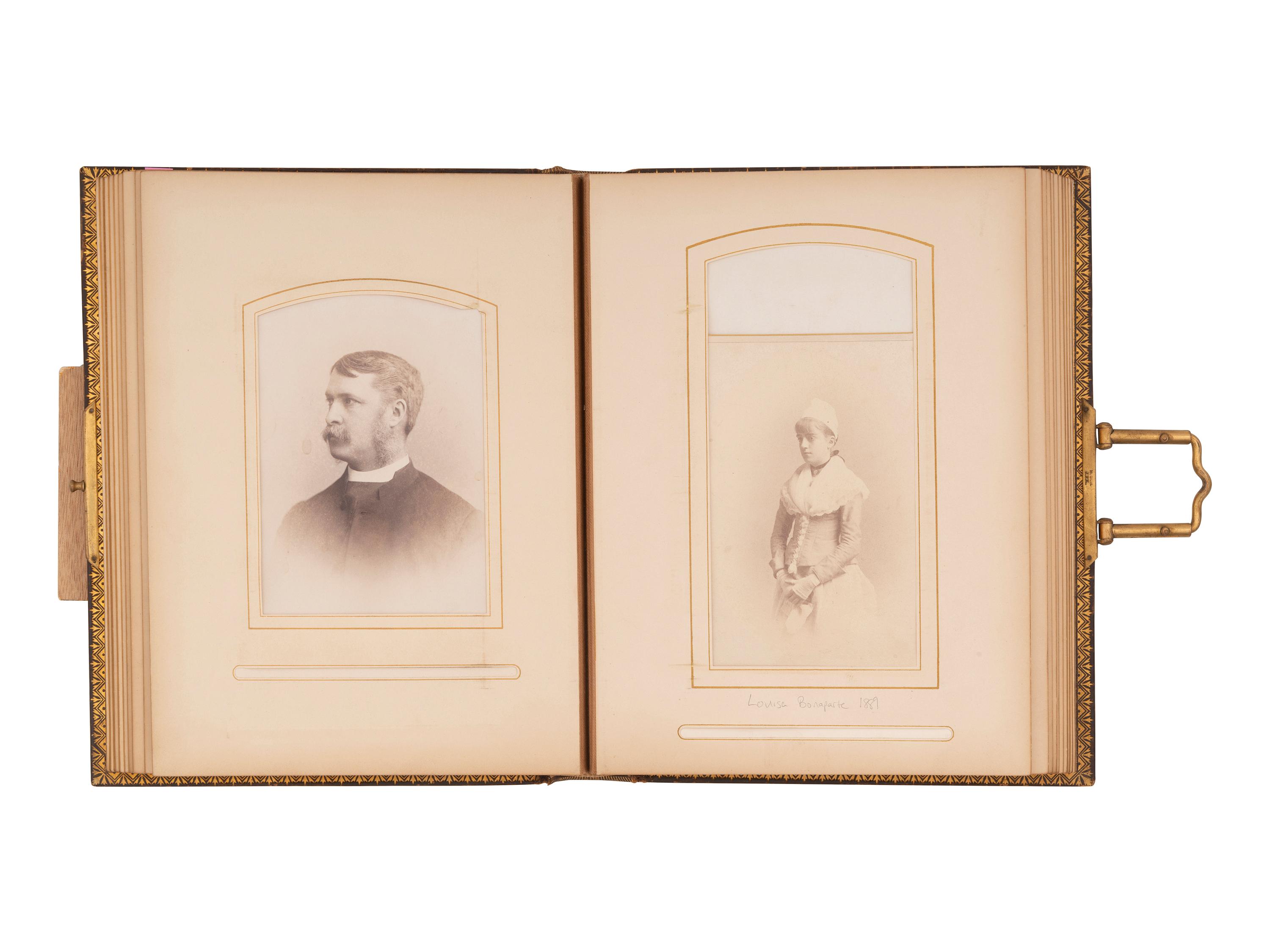 [US SUPREME COURT]. Blatchford family archive including documents, ledgers, photographs, and a silk menu signed by President Chester A. ARTHUR (1829-1886) and Supreme Court Justice Samuel Blatchford (1820-1893).