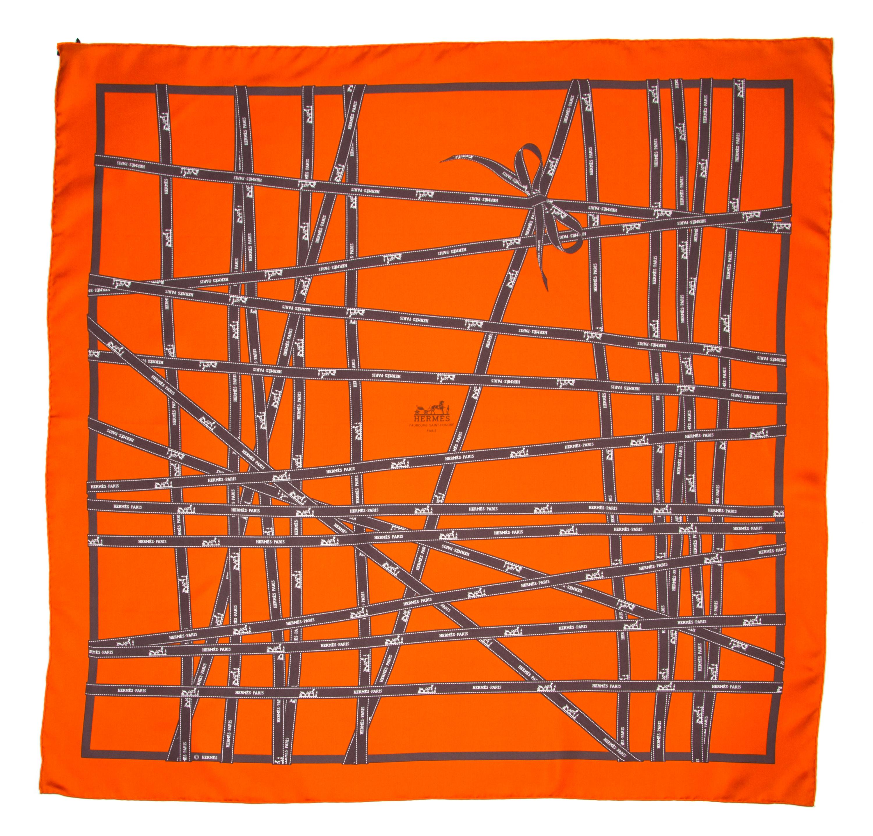 An Hermes 90cm Silk Scarf, 36" x 36".