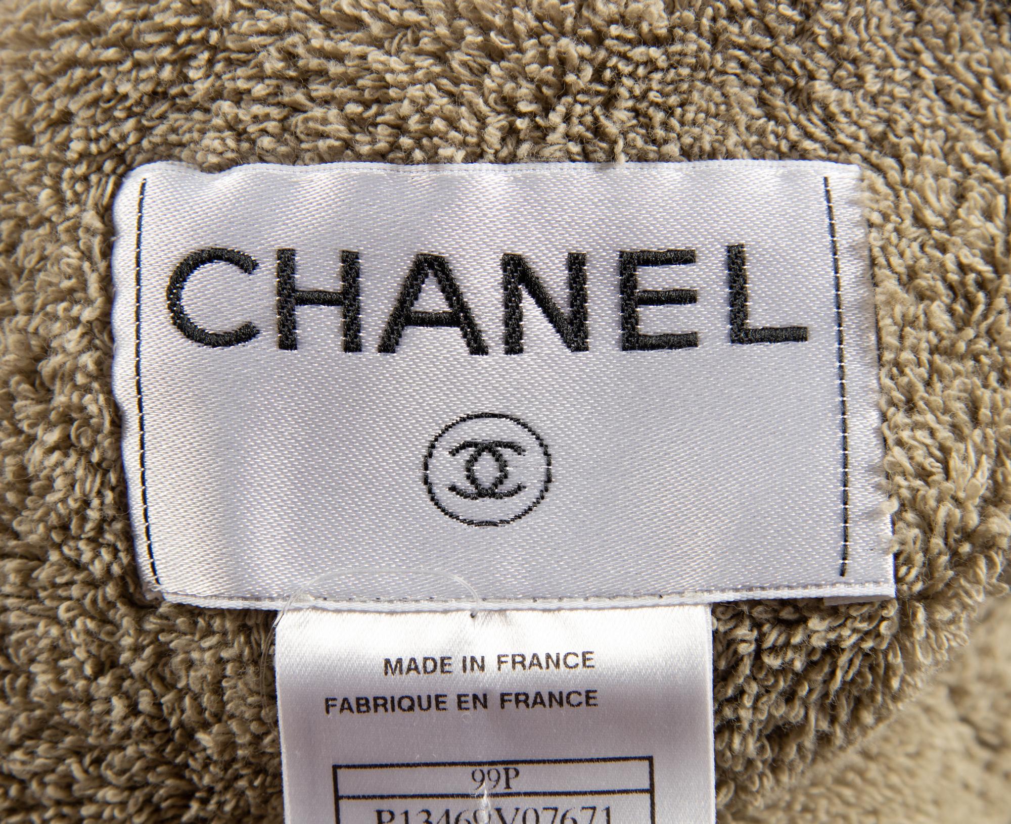 Chanel Terrycloth Robe, Spring 1999