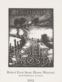 [FROST, Robert (1874-1963)] -- A group of 5 prints and posters related to Robert FROST, comprising: