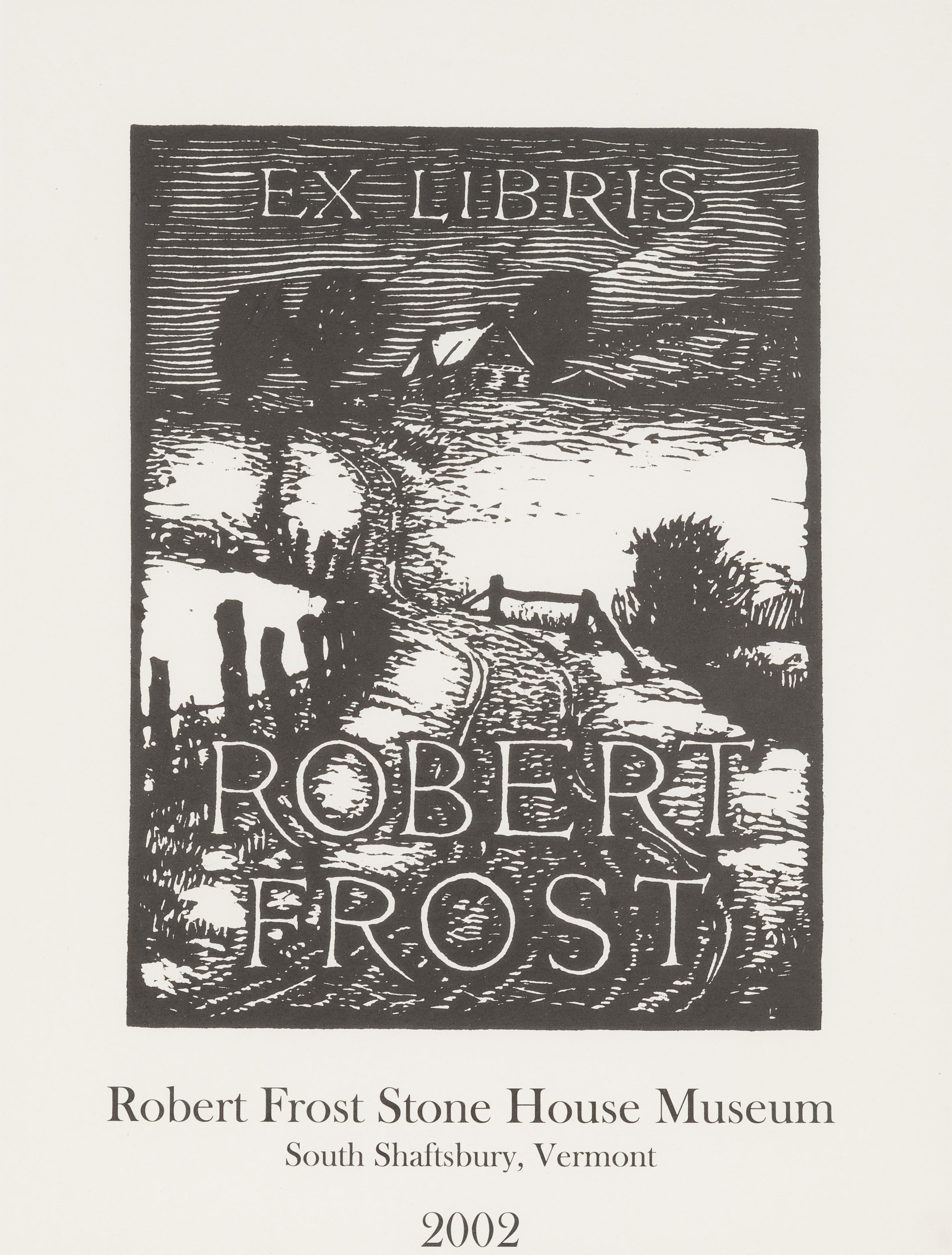 [FROST, Robert (1874-1963)] -- A group of 5 prints and posters related to Robert FROST, comprising: