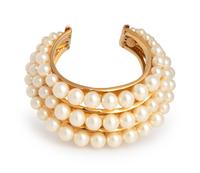 Chanel Cuff with Faux Pearls, 1984