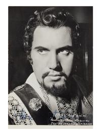 [20TH-CENTURY OPERA SINGERS]. A group of 7 photographs of opera singers from the 1950s-1960s, most signed, comprising images of: