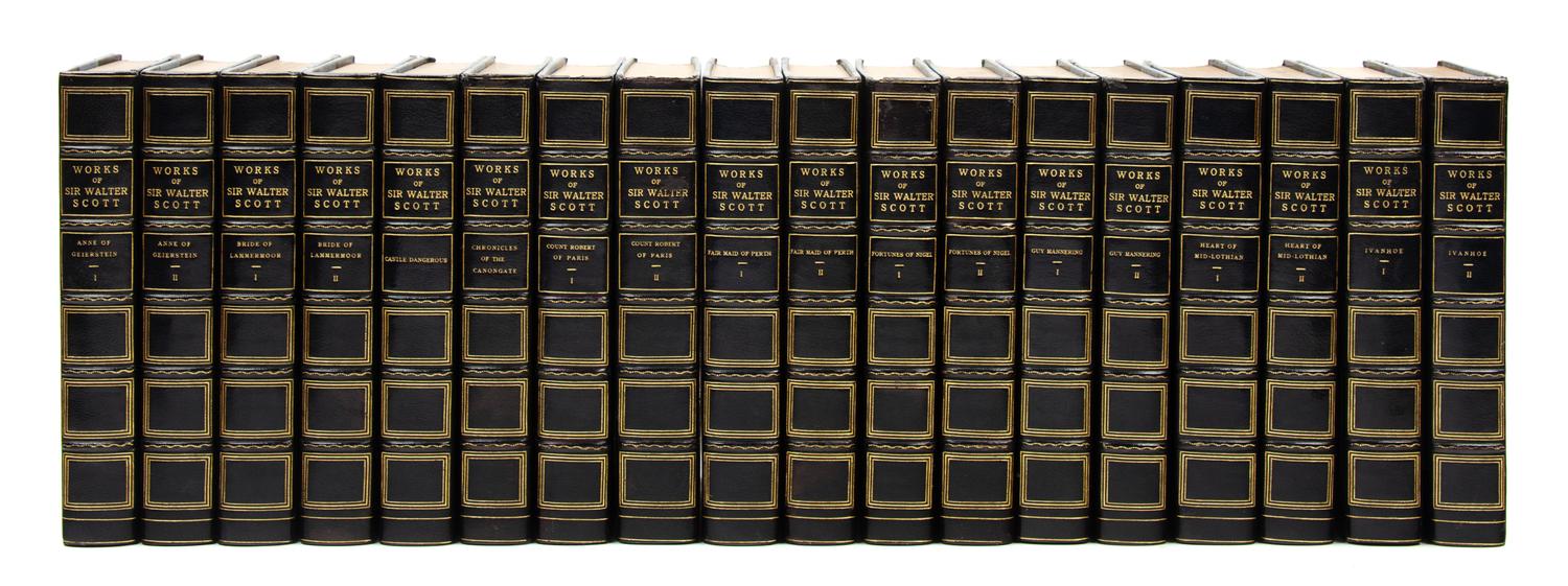 SCOTT, Walter Sir (1771-1832). Works. Boston: Dana Estes & Company, 1900.