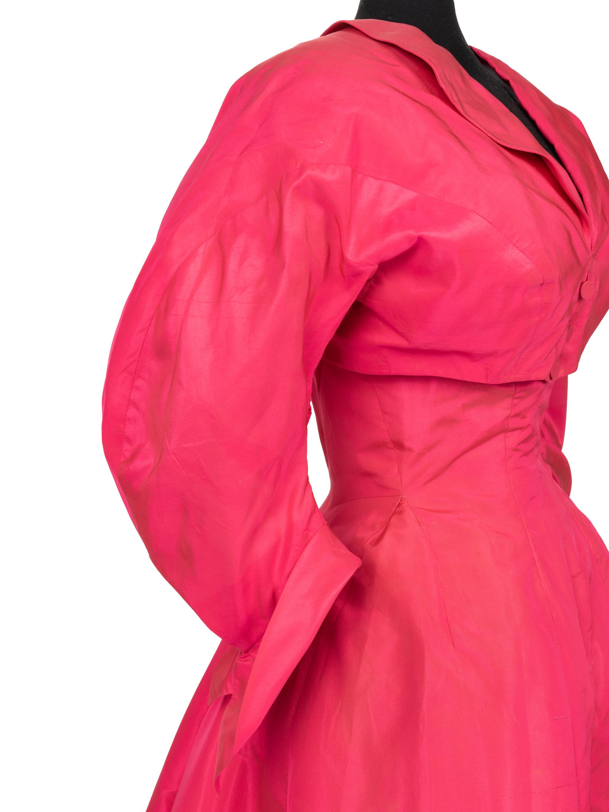 Samuel Winston by Charles James Silk Faille Dress and Bolero, 1952