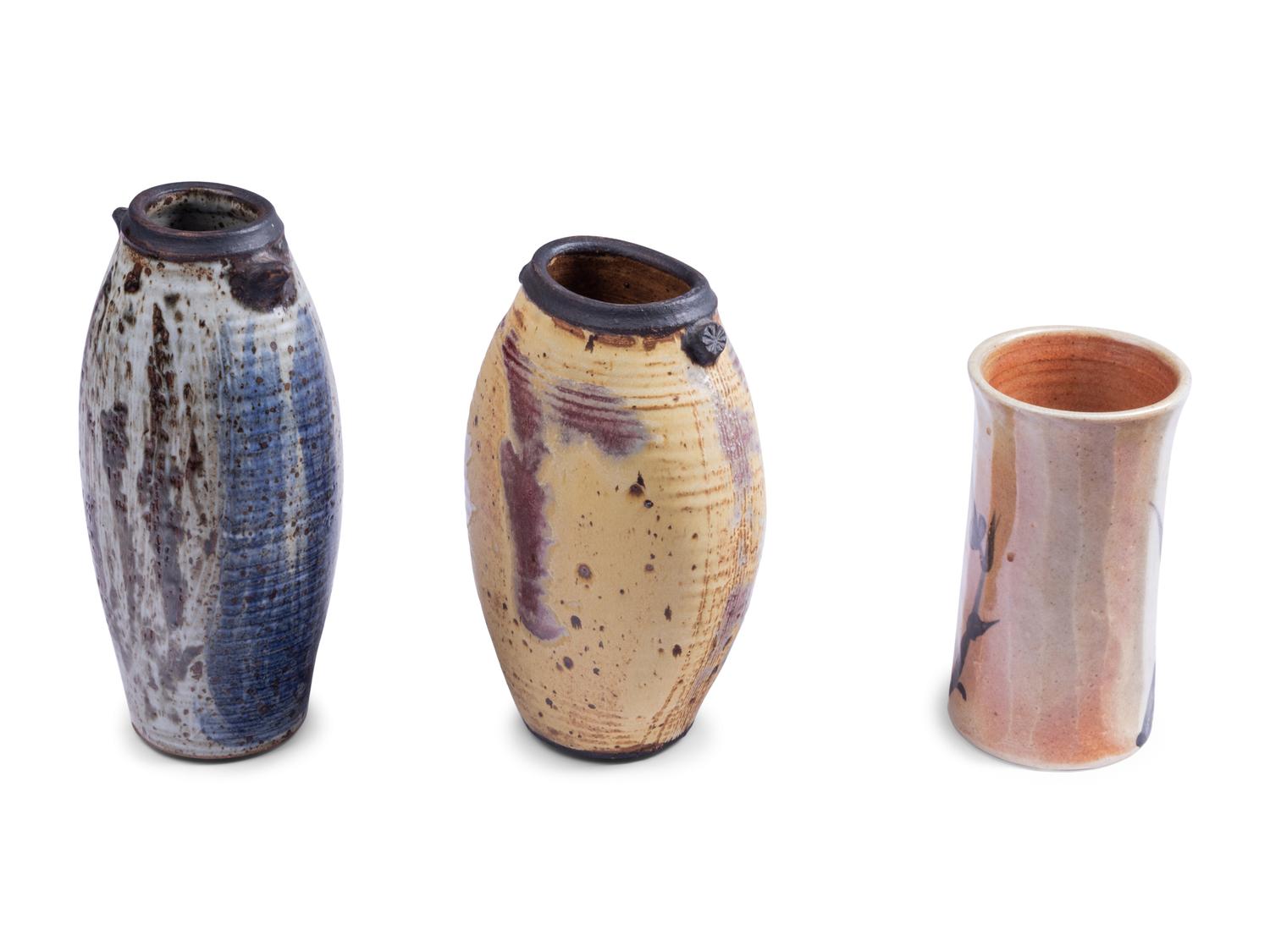 Collection of Three Tall Vessels, c. 1999
