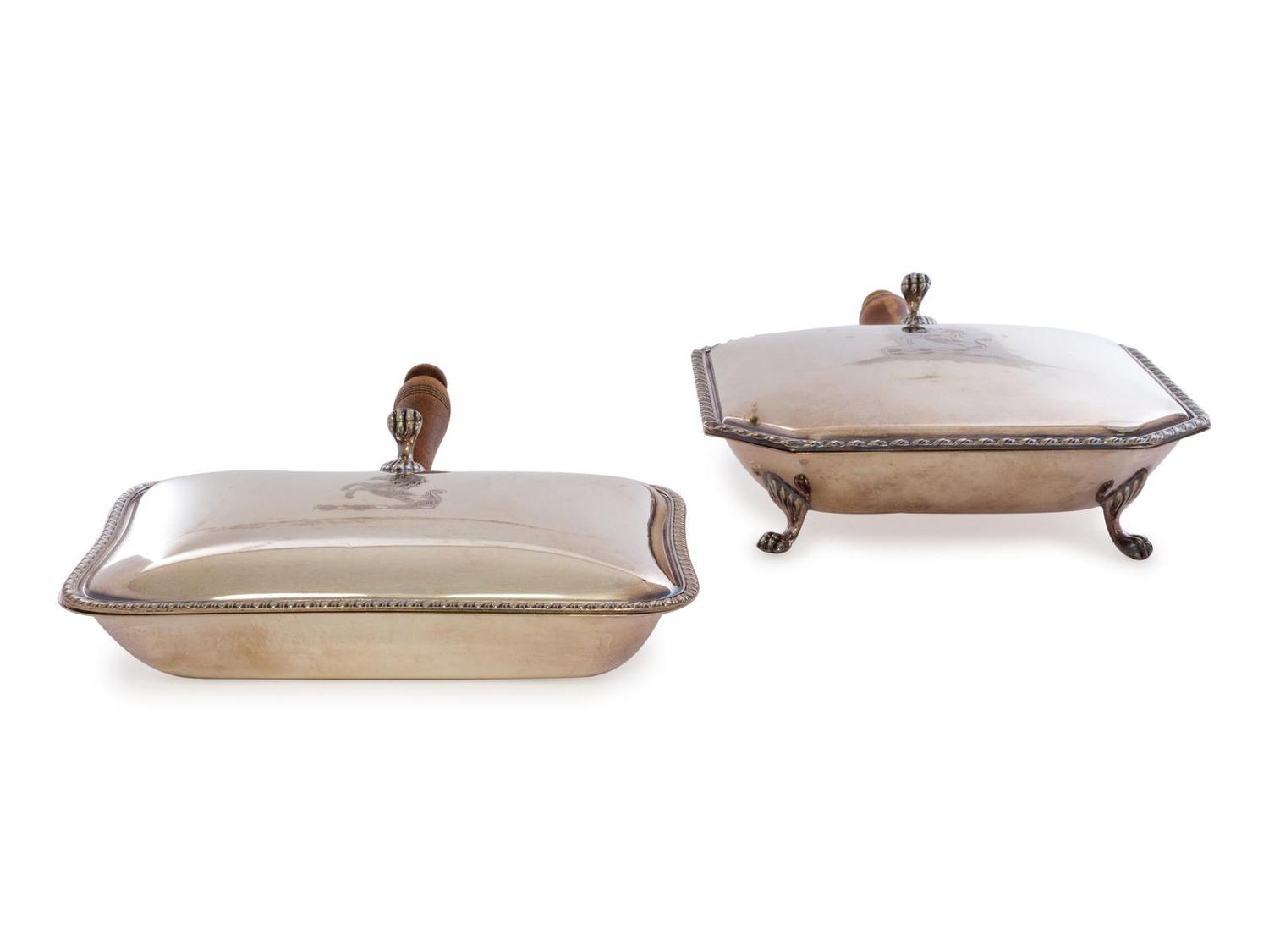 A Collection of English and American Silver-Plate Table Articles