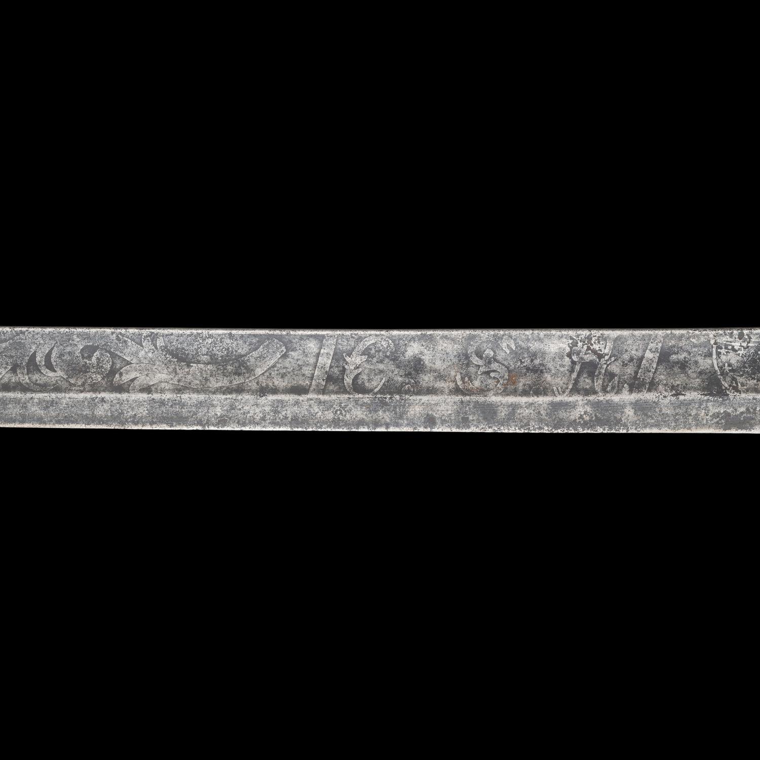 College Hill Arsenal Etched Blade Staff & Field Officers Sword