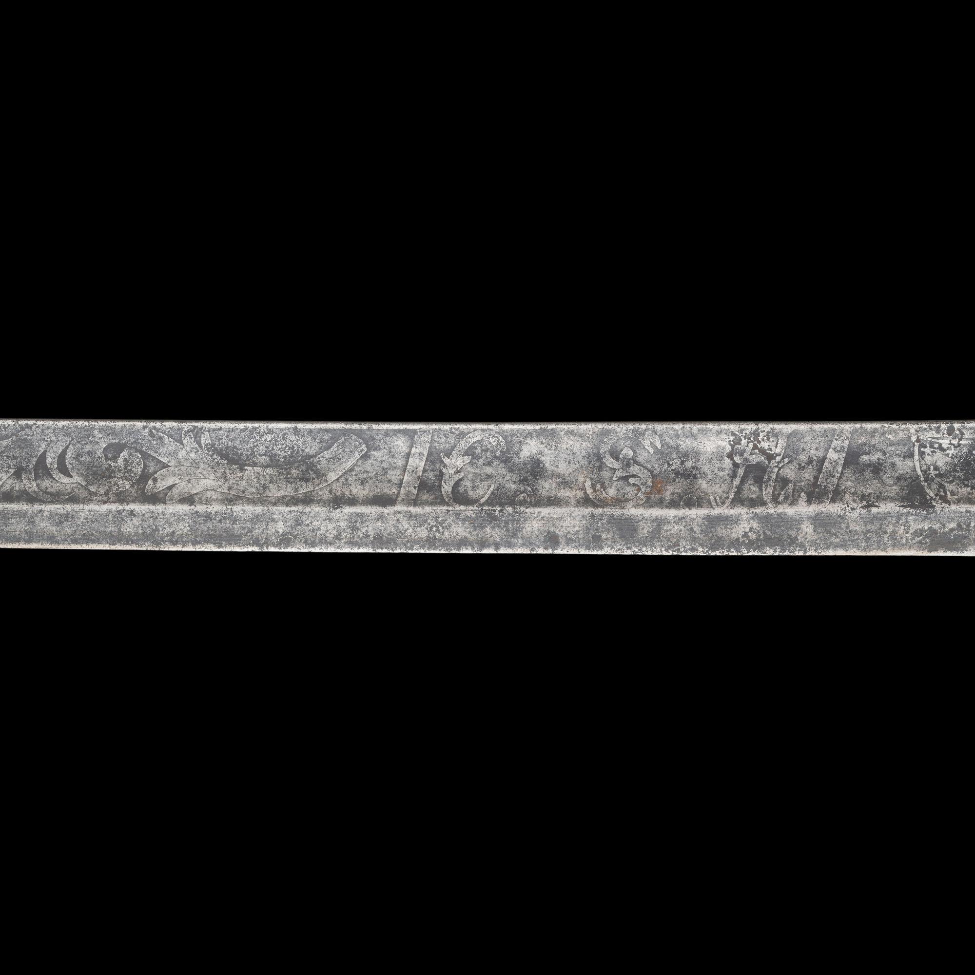 College Hill Arsenal Etched Blade Staff & Field Officers Sword