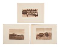 CURTIS, Edward (1868-1952), photographer. A group of 5 photogravures of the Arikara.