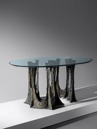 'Stalagmite' Dining Table Paul Evans Studio for Directional, USA