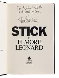 LEONARD, Elmore (1925-2013). A group of 16 works by Leonard, ALL FIRST EDITIONS, MOST SIGNED, comprising: