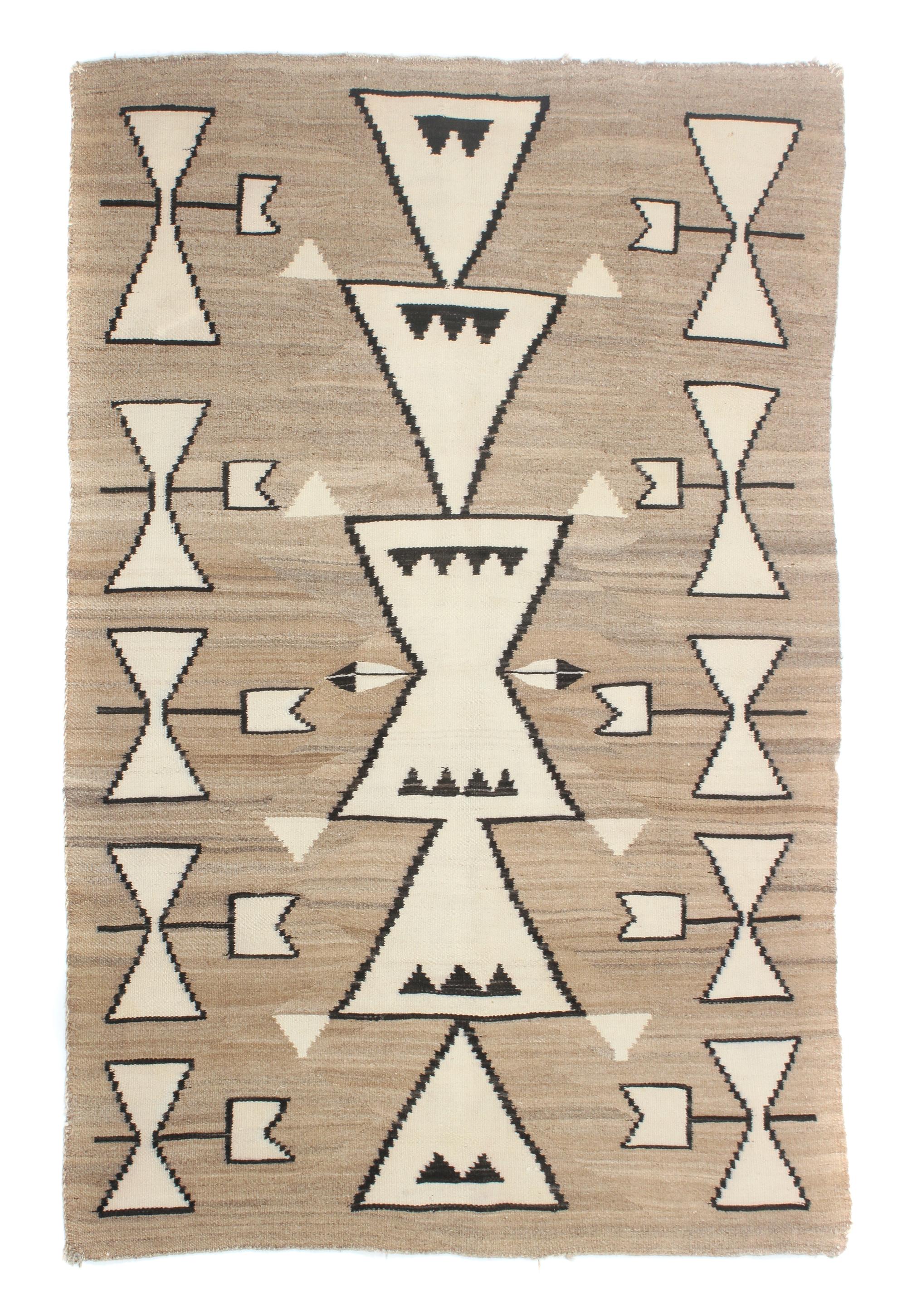 A Navajo Borderless Crystal 43 x 60 inches.