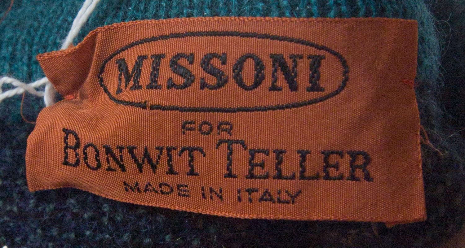A Missoni Multicolor Chevron Sweater,
