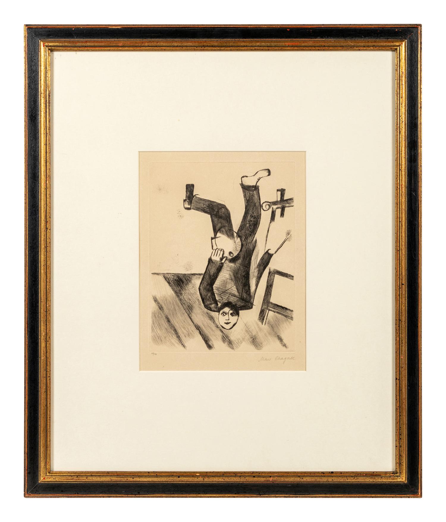 An Der Staffelei (plate 18 from Mein Leben ), 1922-1923