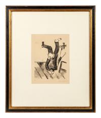 An Der Staffelei (plate 18 from Mein Leben ), 1922-1923
