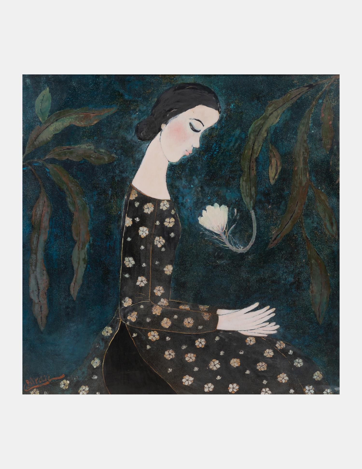 The Lady with the Night Flower