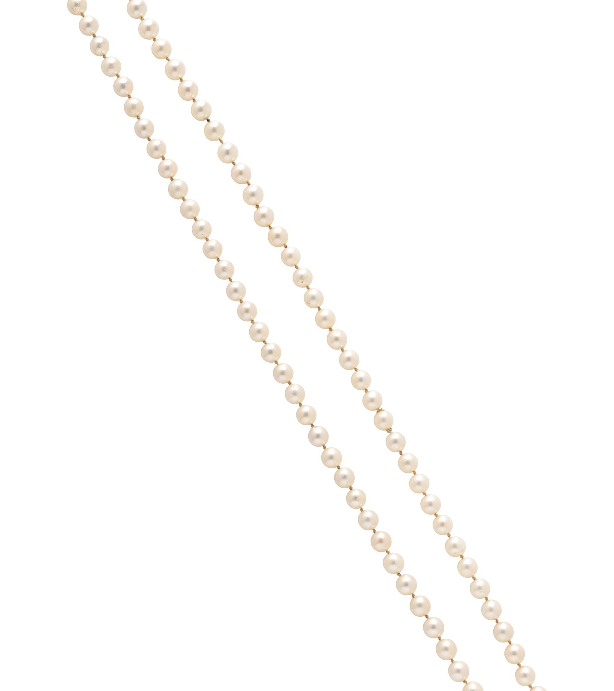CULTURED PEARL NECKLACE