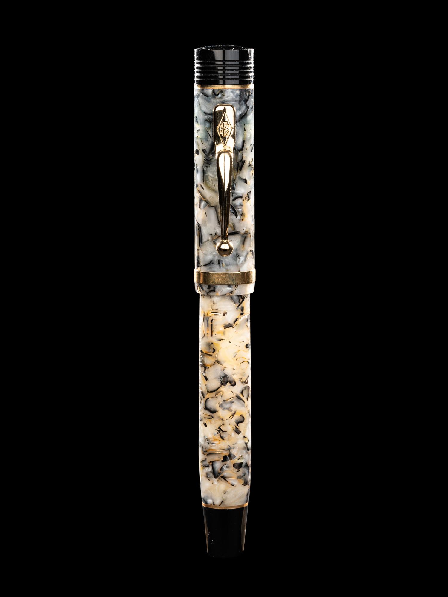 Conway Stewart: Churchill-White Tiger Limited Edition Fountain Pen and Ink Set