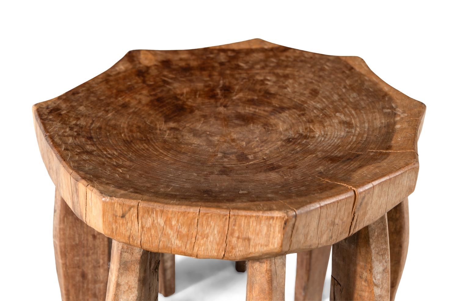 An African Carved Stool