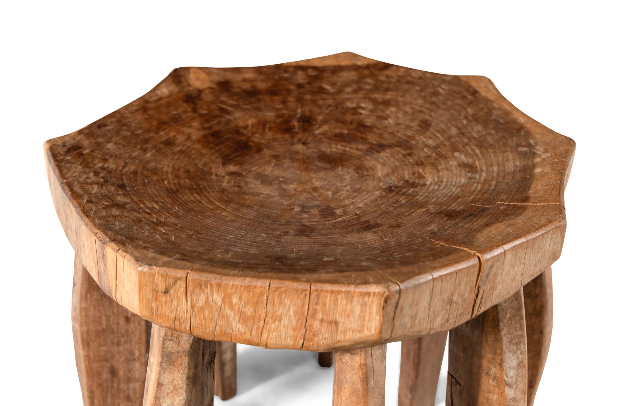 An African Carved Stool