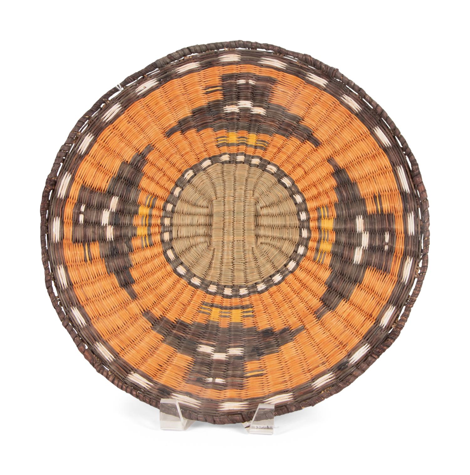 Hopi Third Mesa Wicker Plaques and Basket