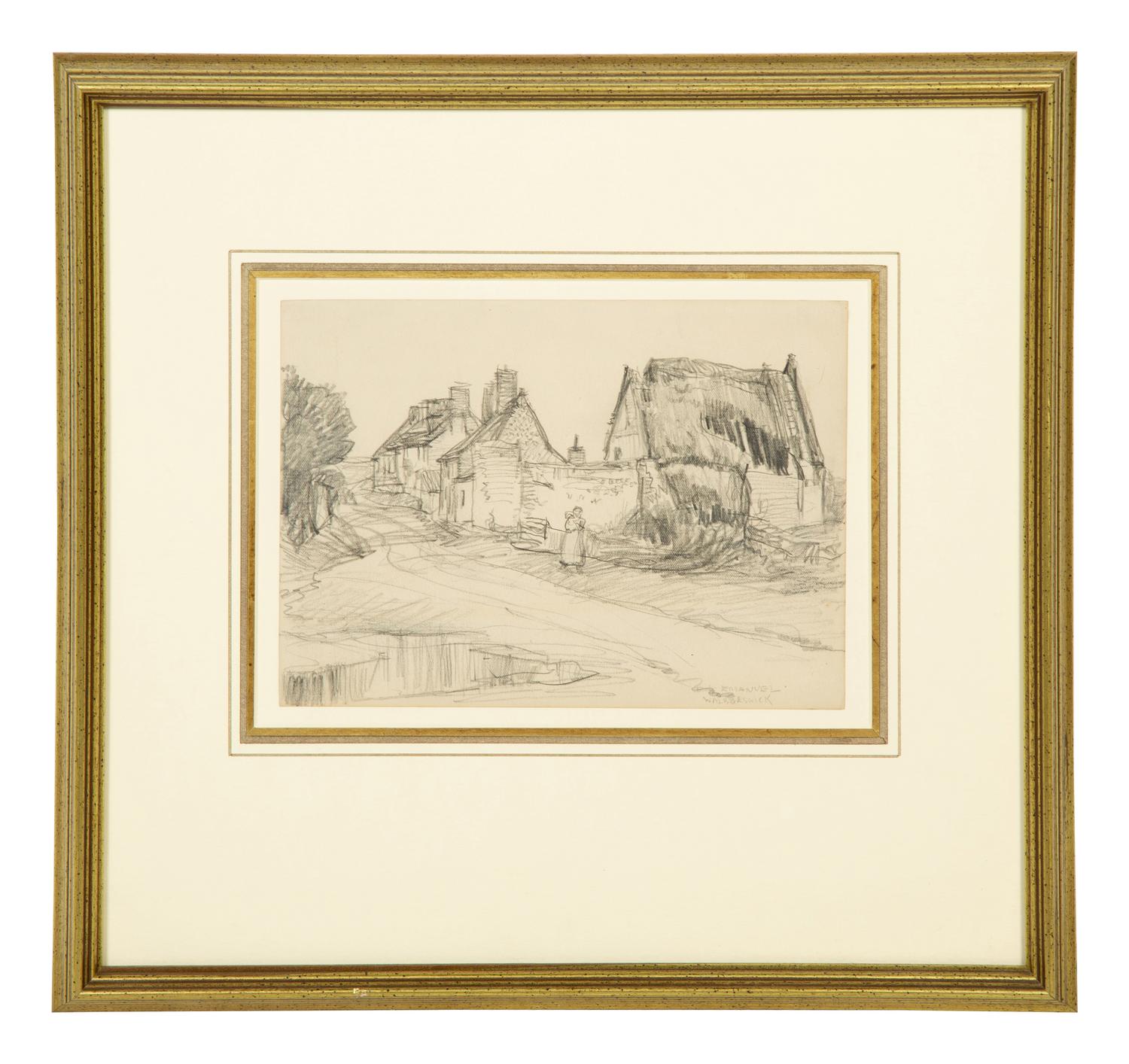 At Walberswick, Suffolk, circa 1900 and In a Seaport Town (two works)