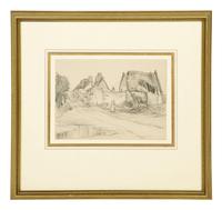 At Walberswick, Suffolk, circa 1900 and In a Seaport Town (two works)