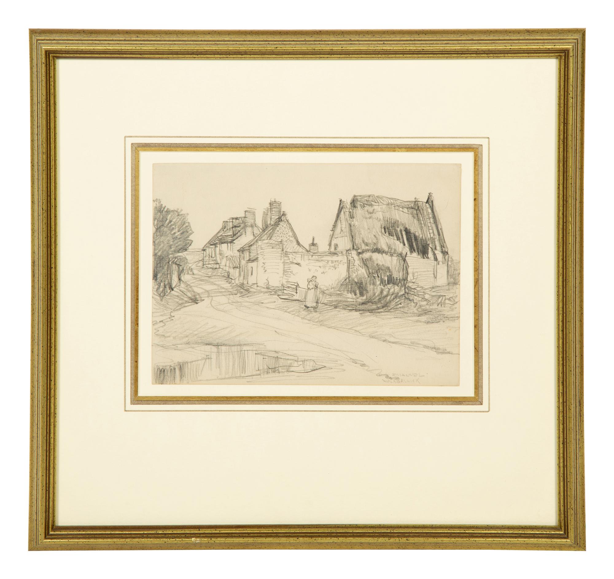 At Walberswick, Suffolk, circa 1900 and In a Seaport Town (two works)