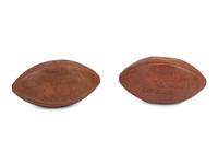 A Group of Two Hall of Fame Multi Signed Autograph Official Game Footballs (Including Johnny Unitas, Otto Graham, Gale Sayers and George Blanda)