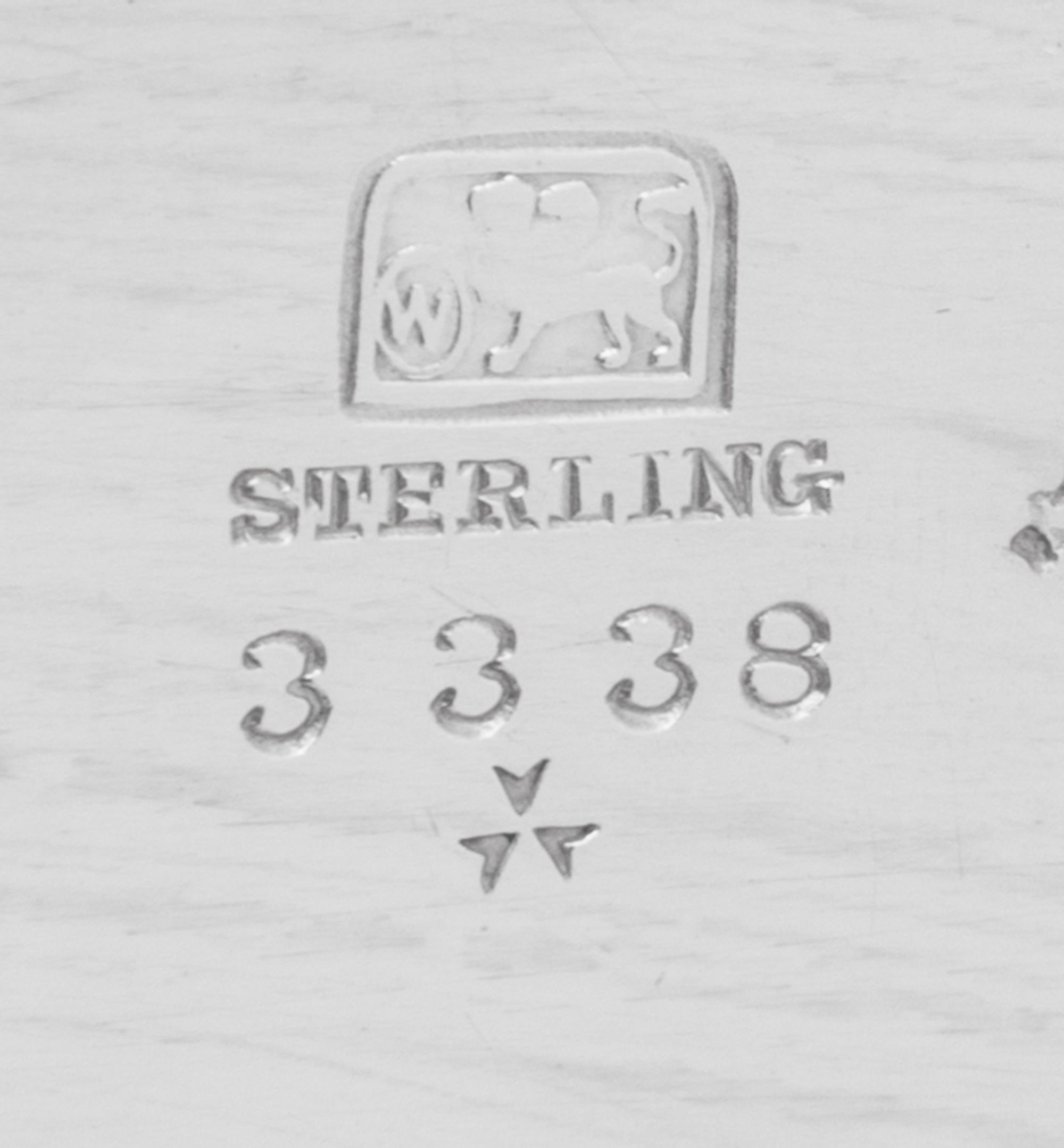 Twelve American Silver Serving Dishes